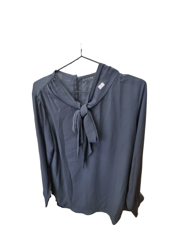 Avon Blue Blouse 16