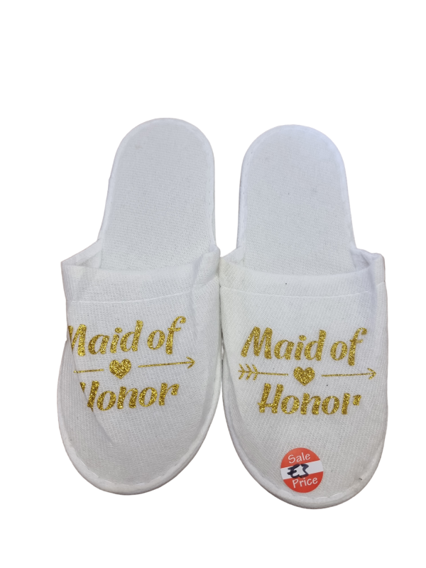 Maid Of Honor Slippers