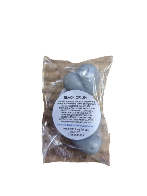 Black Opium Heart Wax Melt Bags