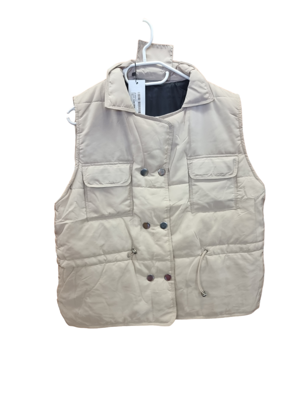 Nude Puffer Vest Jacket - Size l