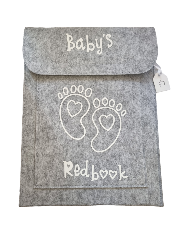 Baby Redbook Folder - White