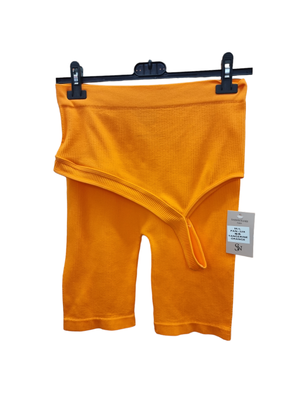 Bra & Short (2pc) - Orange Size m/l