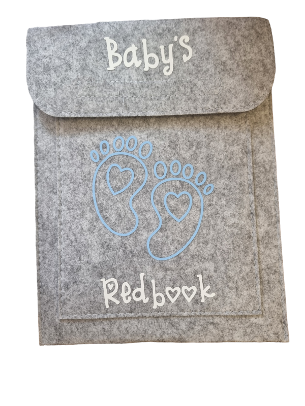 Baby Redbook Folder - Blue