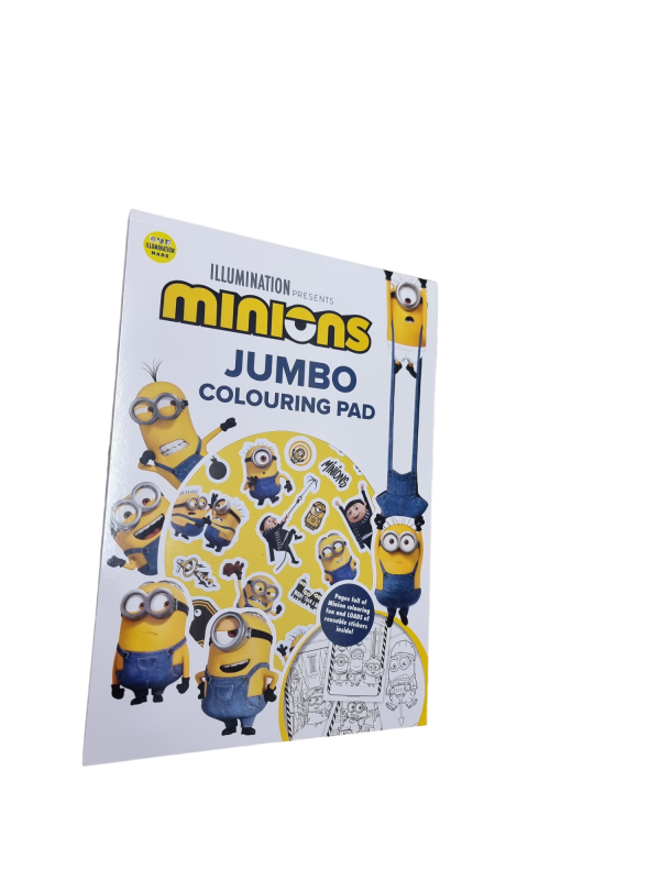 Minion Jumbo Colouring Books