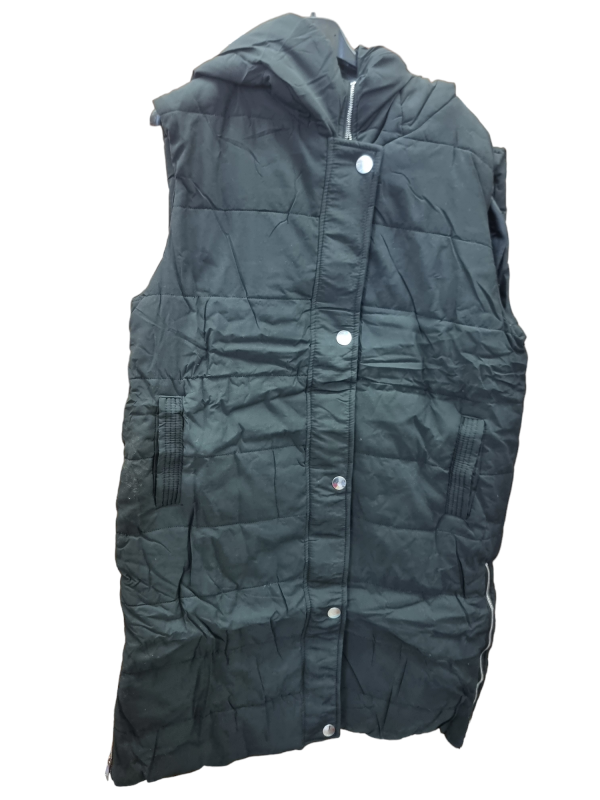 Black Puffer Vest Jacket - Size xl