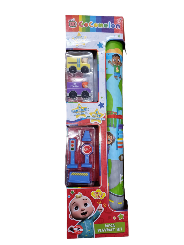 Gaint Cocomelon Cars & Mat Set