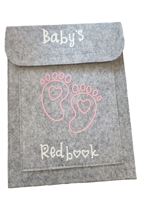 Baby Redbook Folder - Pink