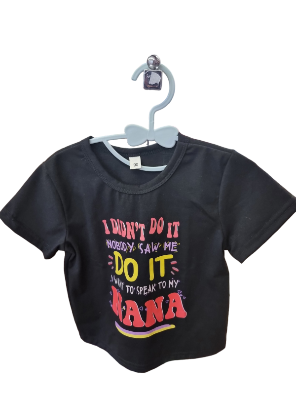 I Didn't Do It Tshirt size2-3years